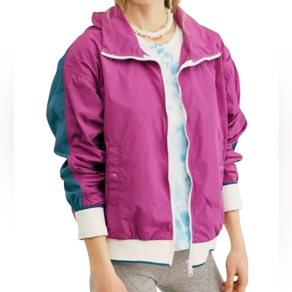Free People Windbreaker Jacket